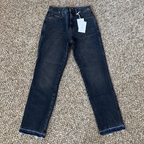 Frame Denim Denim - Frame Dark Blue Women's Crop Jeans size 24 new with tags